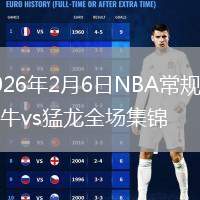 2026年2月6日NBA常规赛公牛vs猛龙全场集锦